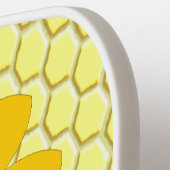 Happy Bee Day Birthday Bumblebee Pickleball Schläger (Linke Seite)