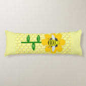 Happy Bee Day Birthday Bumblebee Seitenschläferkissen (Vorderseite)