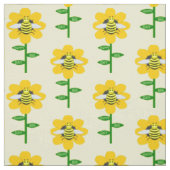 Happy Bee Day Birthday Bumblebee Stoff (Muster)
