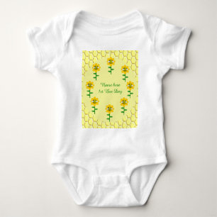Happy Bee Day Birthday Hummel Custom Baby Strampler