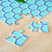 Happy Bee Day Boy Blue Birthday Bumblebee Puzzle (Seite)
