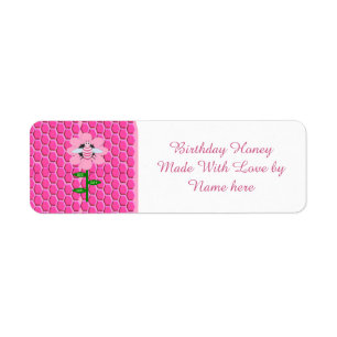 Happy Bee Day Girl Pink Birthday Bumblebefood