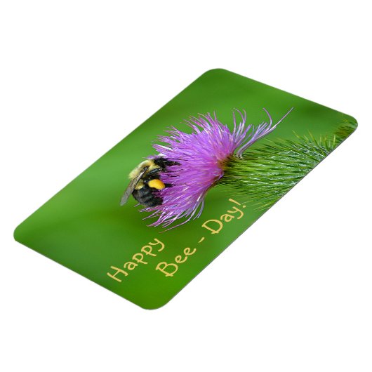 Happy Bee Day Magnet (Linke Seite)