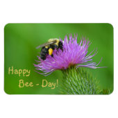 Happy Bee Day Magnet (Horizontal)