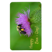 Happy Bee Day Magnet (Vertikal)