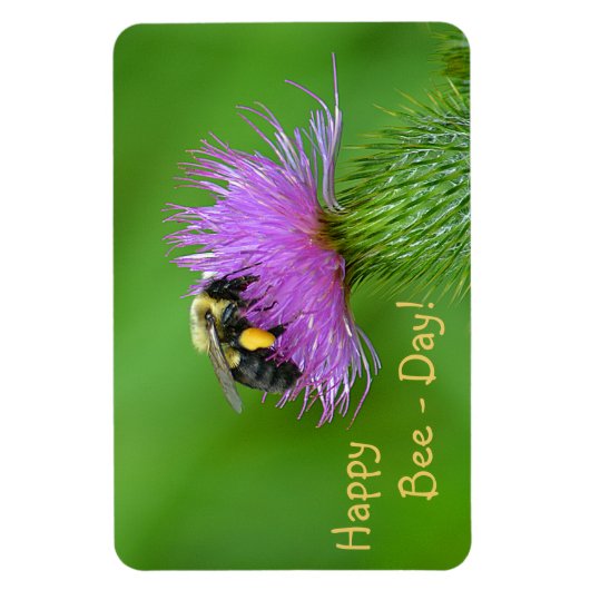 Happy Bee Day Magnet (Vertikal)