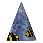 Happy Bee Day mit Buzz the Bee, Party Hut Partyhütchen (Rückseite)