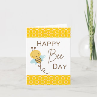 Happy Bee Day - Pub Card Karte