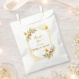 Happy Bee-day Watercolor Geburtstagsparty Geschenk Geschenktütchen