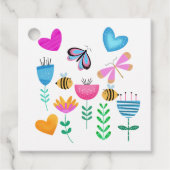 Happy Bee Garden Geschenkanhänger (Vorderseite)