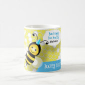 Happy Bee Geburtstags-Tasse Kaffeetasse (Mittel)