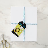 Happy Bee Gift Tag Geschenkanhänger (Mit Garn)