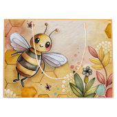 Happy Bee Große Geschenktüte (Vorderseite)