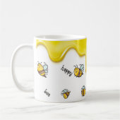 Happy bee, Jollibee-Tasse, fröhliche Tasse, Kaffeetasse (Links)