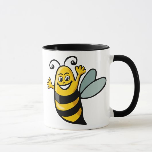 Happy Bee Tasse (Rechts)