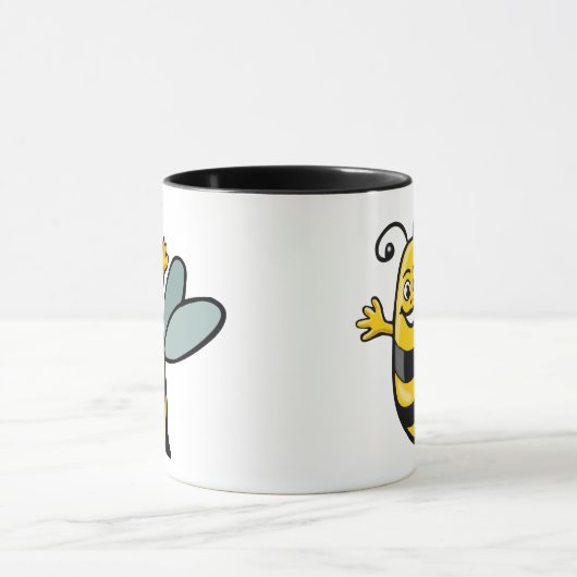 Happy Bee Tasse (Zentrum)