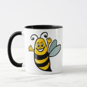 Happy Bee Tasse (Links)