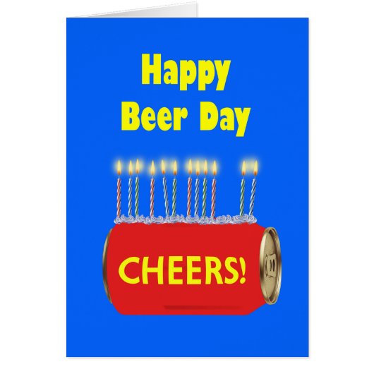 Happy Beer Day Geburtstag (Vorne)
