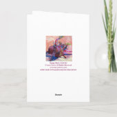 Happy Beetday Red Beets Happy Birthday Card Karte (Rückseite)