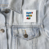 Happy Being Me Button (Beispiel)