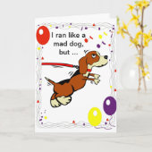 Happy Belated Geburtstag Karte (Gelbe Blume)