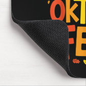 Happy Ber Pretzel Pumpkin Festival Männer _1 Mousepad (Ecke)