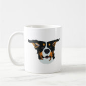 Happy Bernese Mountain Dog Kaffeetasse (Links)