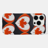 Happy BI Liebe Canada Heart Flag Maple Leaf Nicht Case-Mate iPhone Hülle (Rückseite (Horizontal))