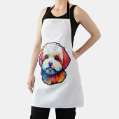 Happy Bichon fries Schürze (InSitu)