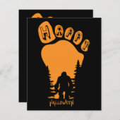 Happy Big Foot Halloween (Vorne/Hinten)