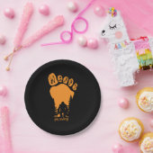 Happy Big Foot Halloween Pappteller (Party)