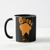 Happy Big Foot Halloween Tasse (Links)