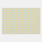 Happy Birbday Budgie Geschenkpapier Set (Vorderseite 3)