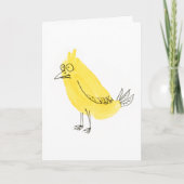 Happy Bird Day! Karte (Vorderseite)