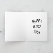 Happy Bird Day! Karte (Innenseite)