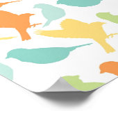 Happy Birds Poster (Ecke)