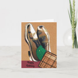 Happy Birthay Retro Karte