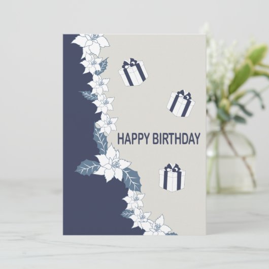 Happy Birthday (Stehend Vorderseite)