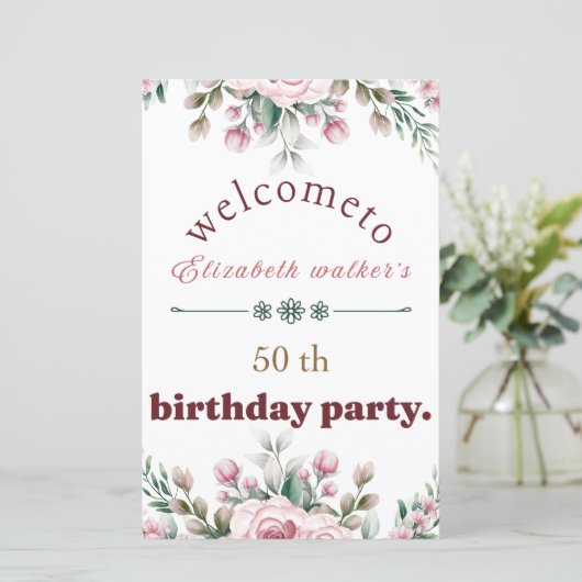 Happy Birthday (Stehend Vorderseite)