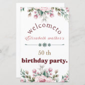 Happy Birthday (Vorne/Hinten)