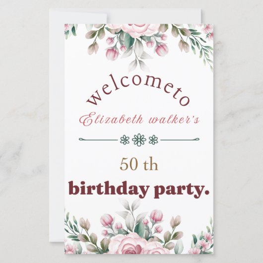 Happy Birthday (Vorderseite)