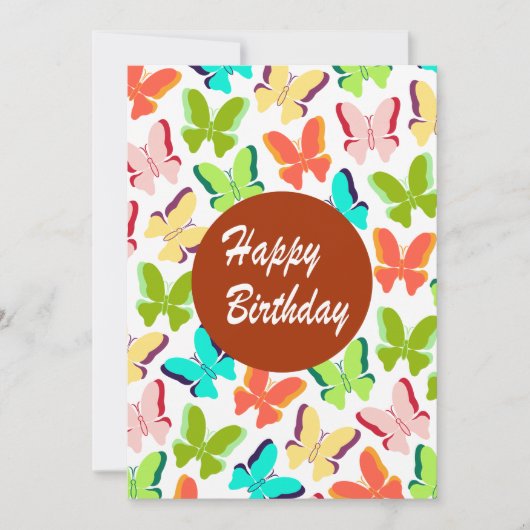 Happy Birthday (Vorderseite)