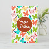 Happy Birthday (Stehend Vorderseite)