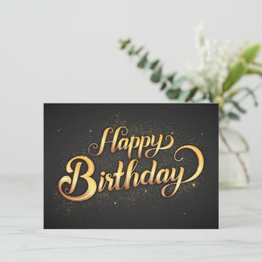 Happy Birthday (Stehend Vorderseite)