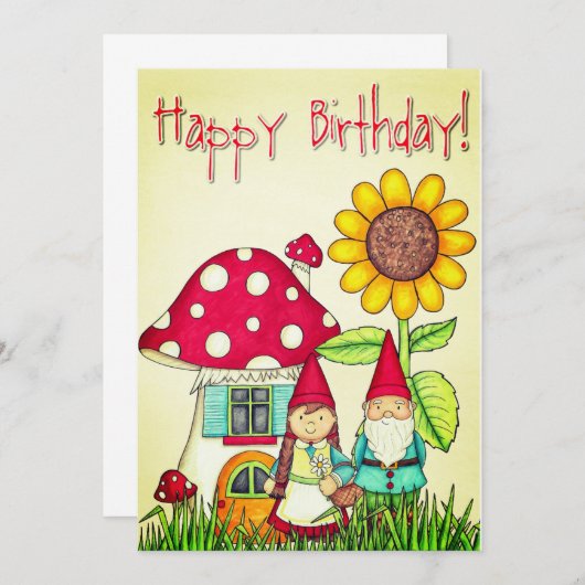 Happy Birthday (Vorne/Hinten)