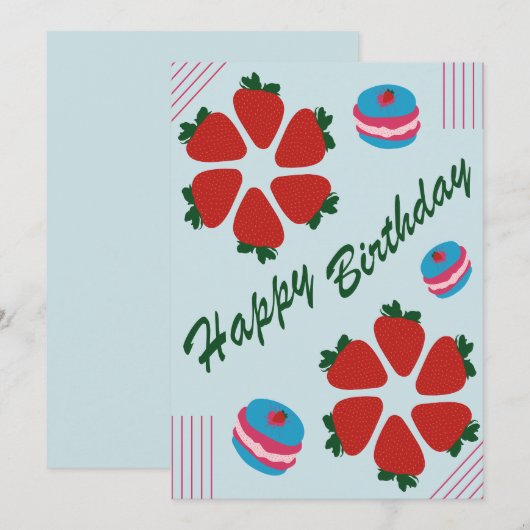 Happy Birthday (Vorne/Hinten)