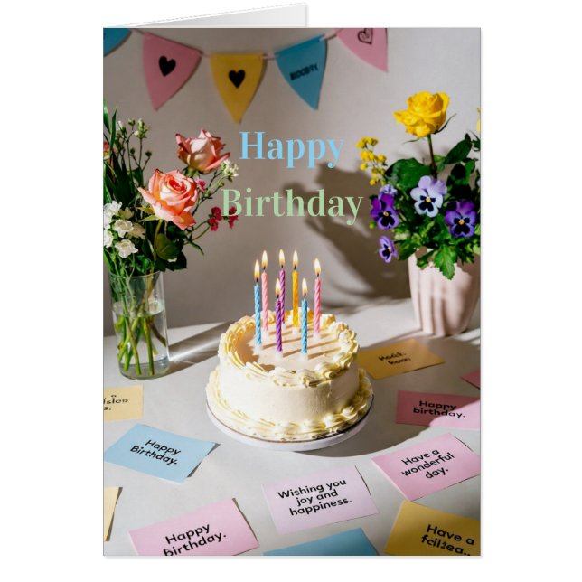 Happy Birthday (Vorne)