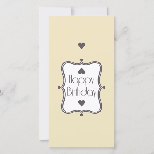 Happy Birthday (Vorderseite)