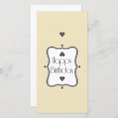 Happy Birthday (Vorne/Hinten)