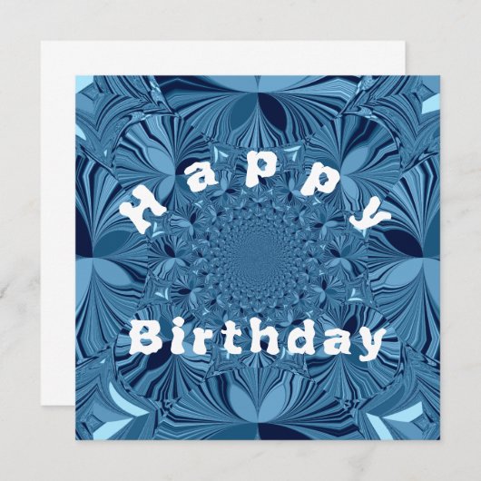 Happy Birthday (Vorne/Hinten)